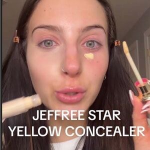 Jeffree Star Yellow Concealer Color Corrector